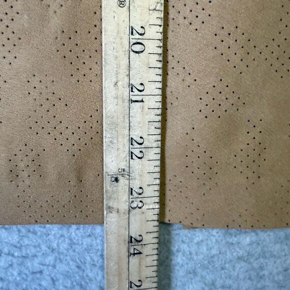 Chico’s Women’s Size 1.5, 32W, Camel Brown Side Slit A Line Mini Skirt - Picture 3 of 8